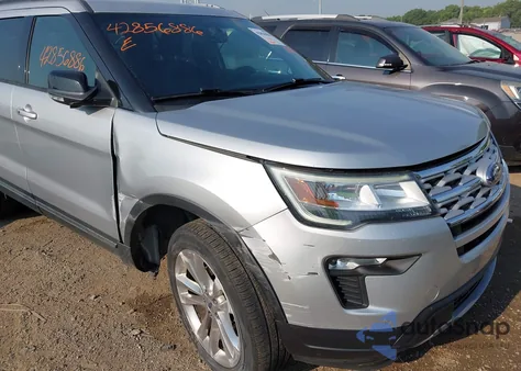 2018 Ford Explorer Xlt из США, поврежденный, VIN 1FM5K8D80JGC67853